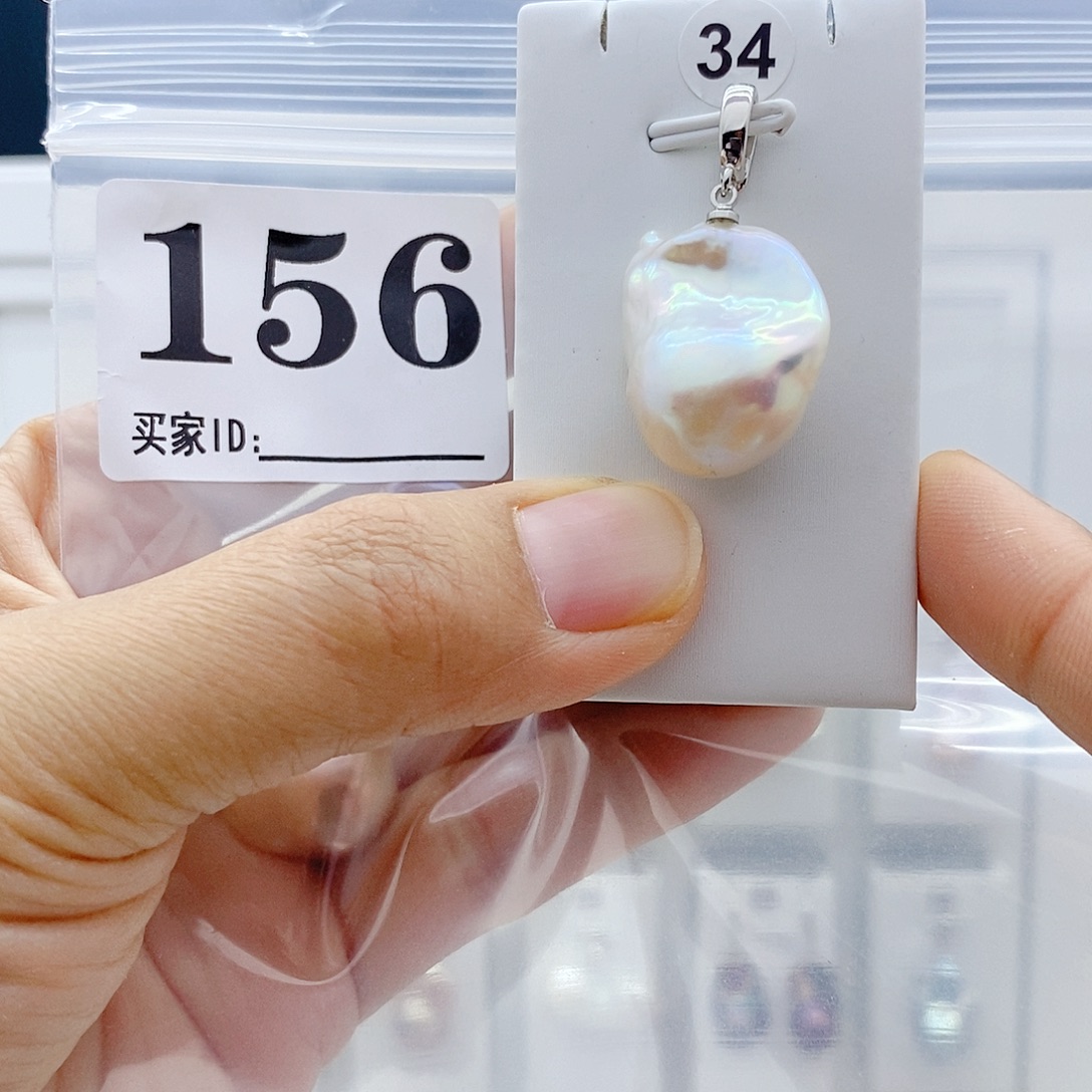 颈饰淡水珍珠钛钢