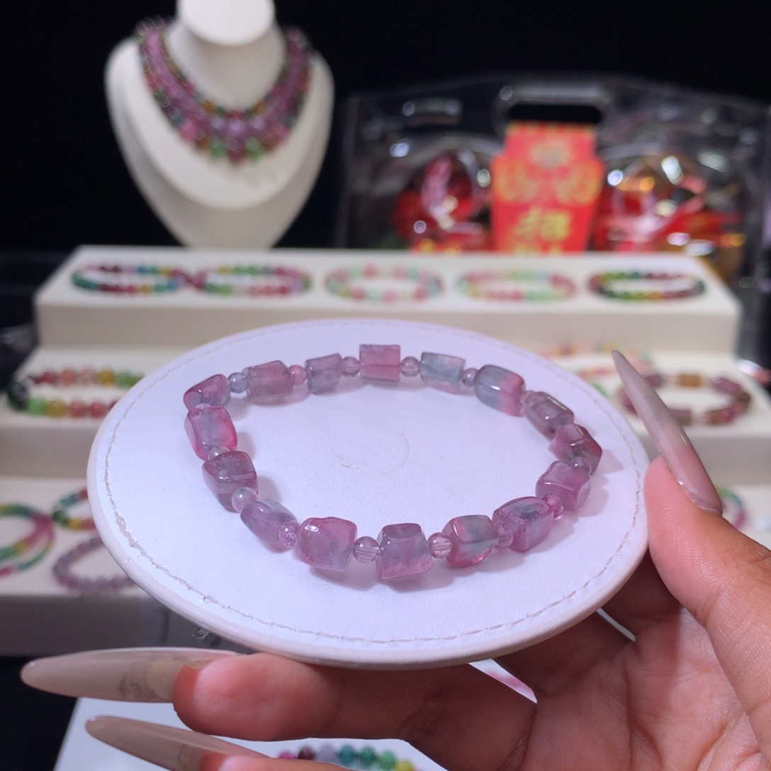 碧玺手链未镶嵌碧玺