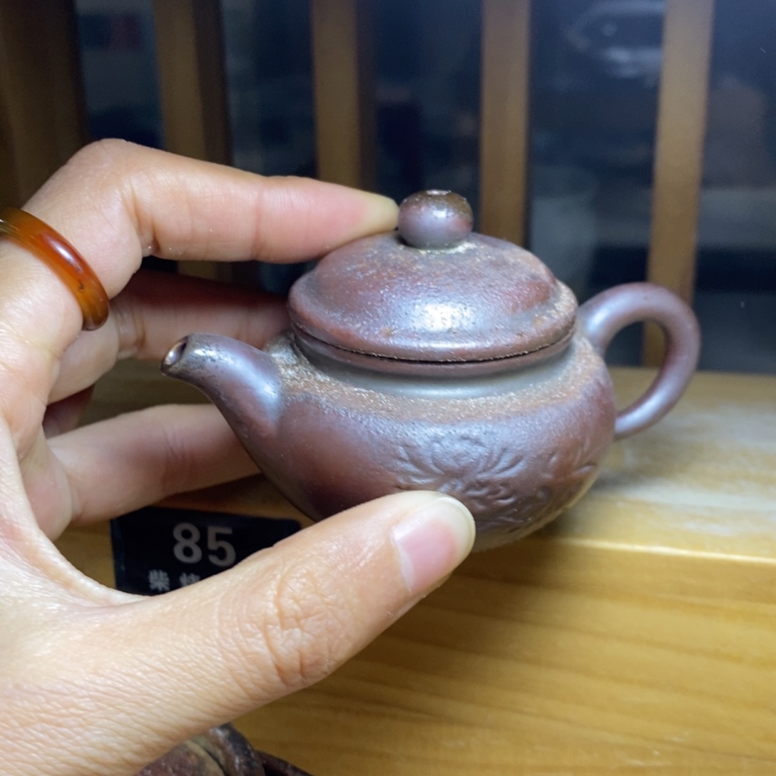 陶园柴烧，精品高货。85摆件