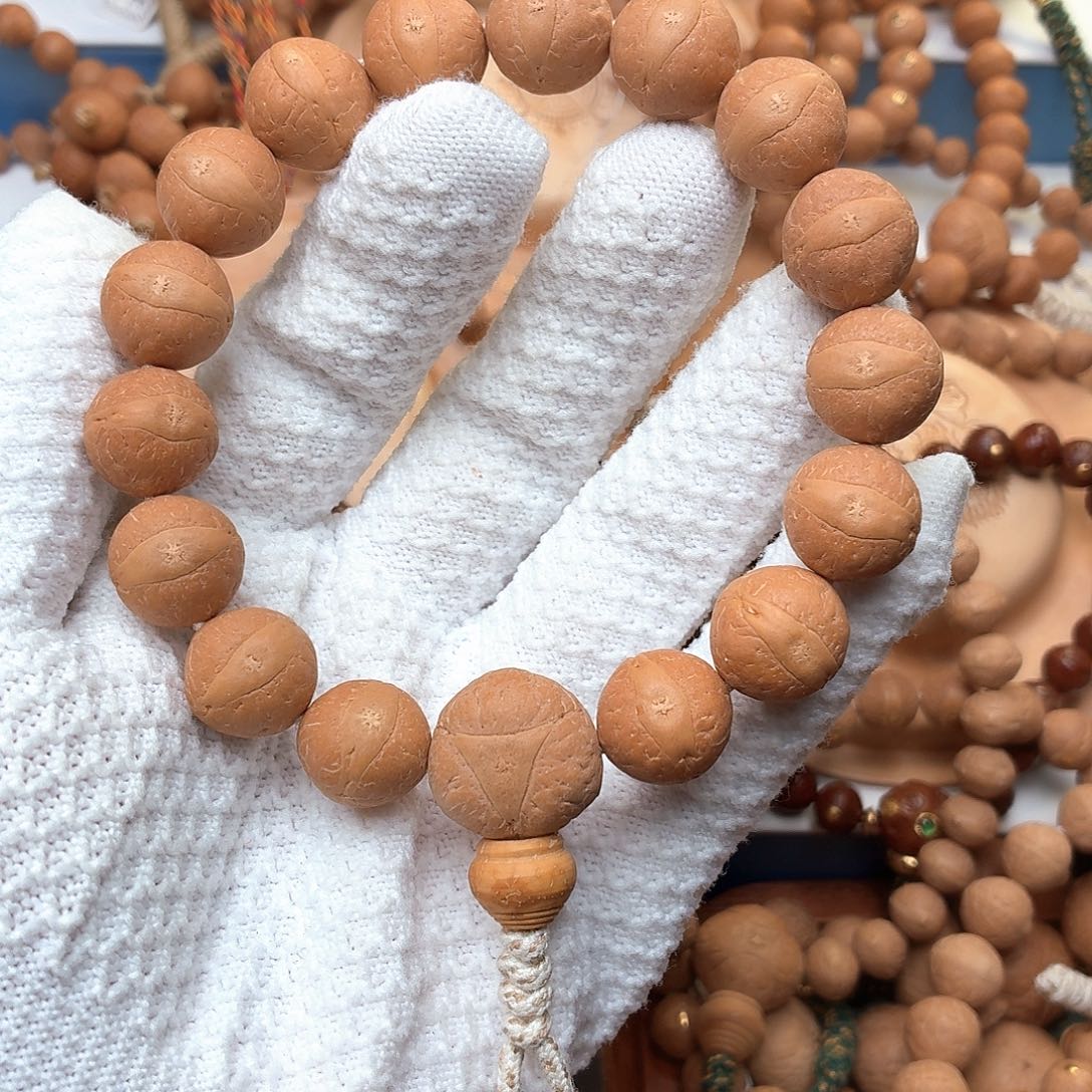 手串凤眼菩提溜圆大眼1.5红皮铁籽一物一图