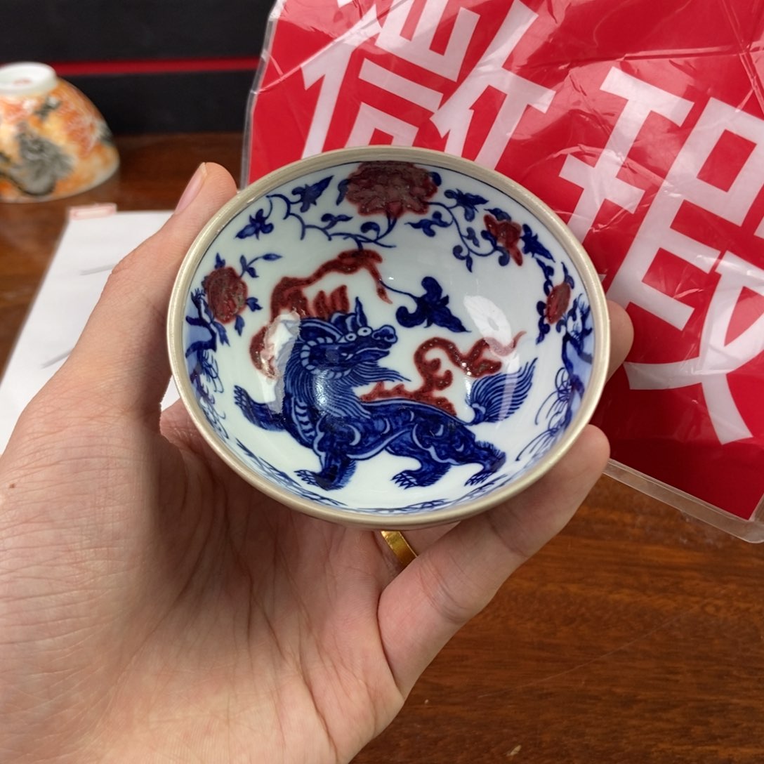 杯景德镇手绘陶瓷艺术