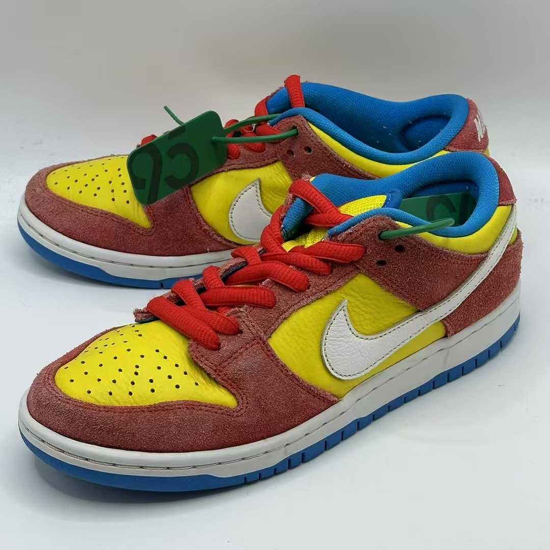 39码/ Nike Dunk SB Pro 低帮板鞋 黄橙色 bq6817
