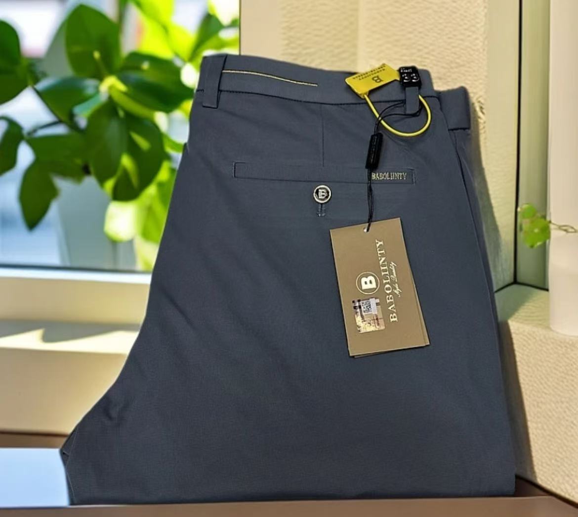 男生中腰直筒休闲裤-6620