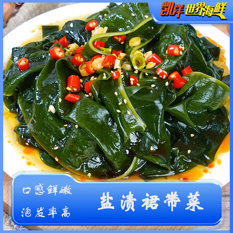 【凯洋严选】大连盐渍裙带菜 高泡发裙带菜 TA27