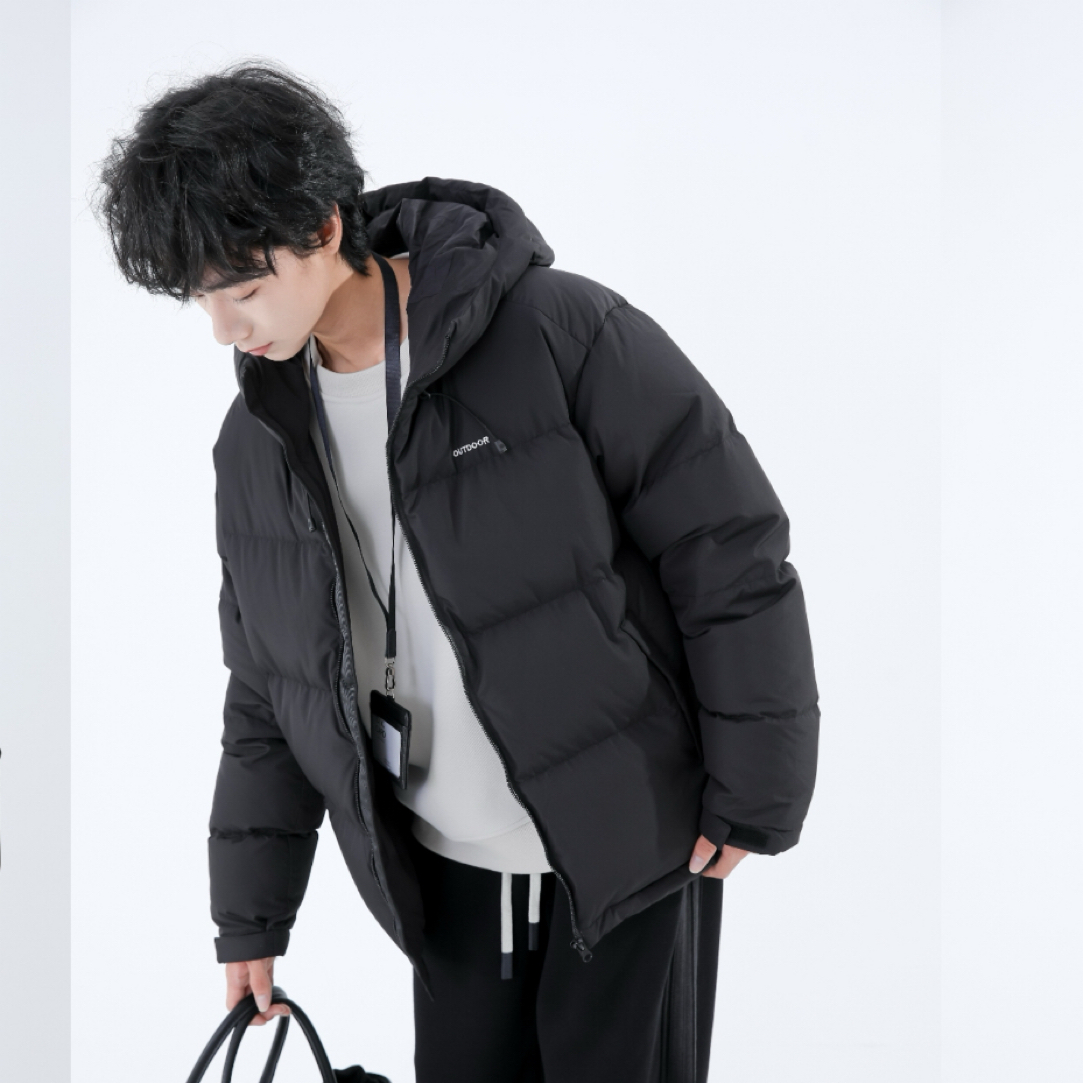 【老钱定制】厚厚的羽绒服，可亲子，一家人都能穿的连帽羽绒服YR03