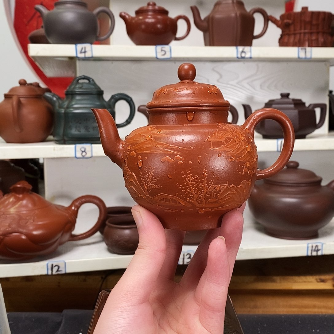 紫砂茶壶全手工制作