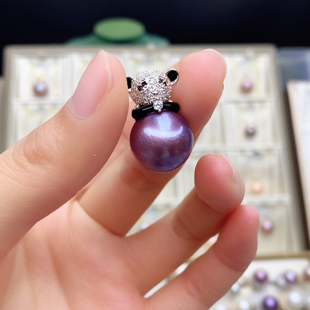 淡水珍珠颈饰合金