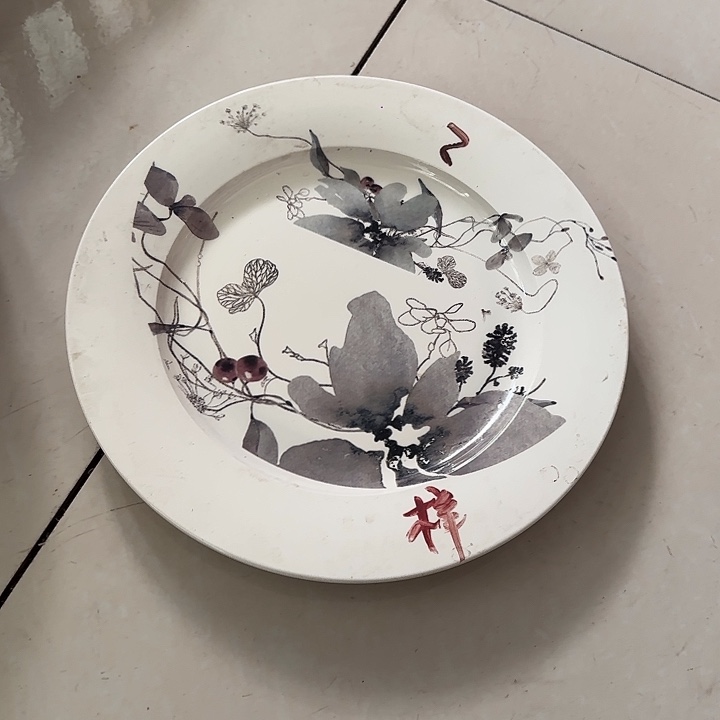 瓷片陶瓷盘子碗啥都有样品盘接受去拍