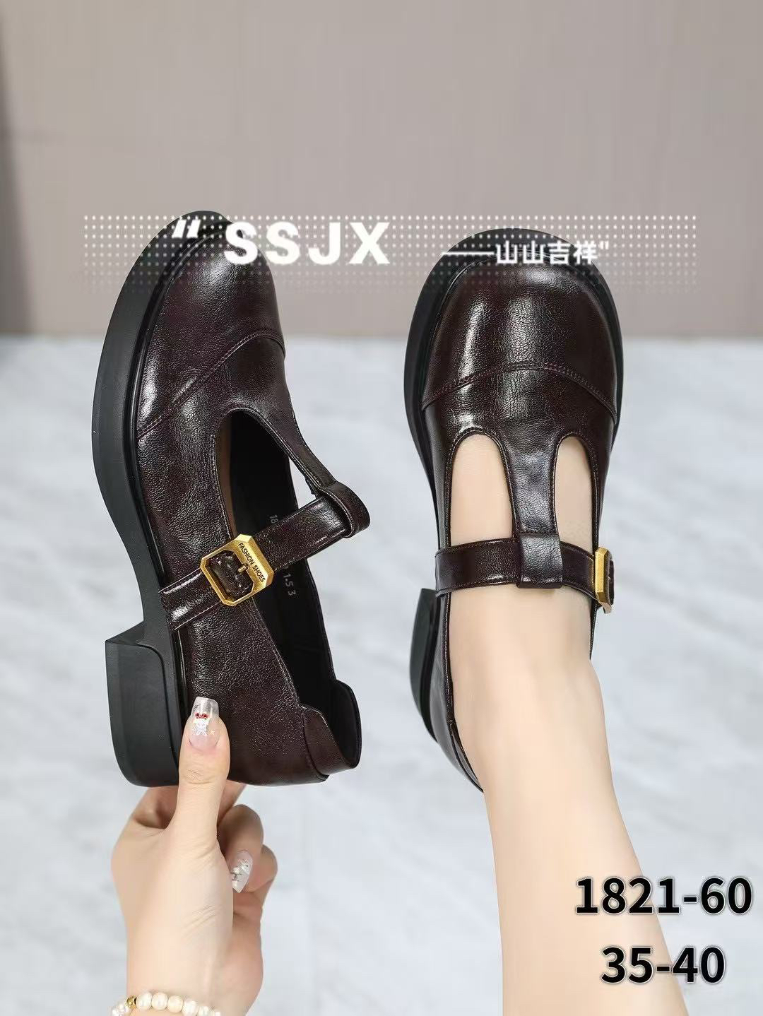 182160新款高品头层羊皮舒适透气单鞋