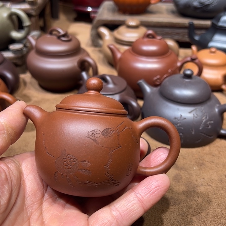 紫砂茶壶B*G宜兴紫砂