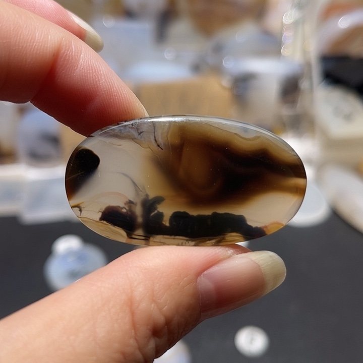 未镶嵌玉牌玛瑙/玉髓