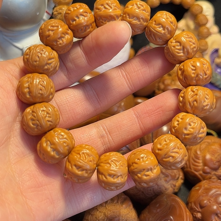 手串/手链橄榄核猴头竟把冷