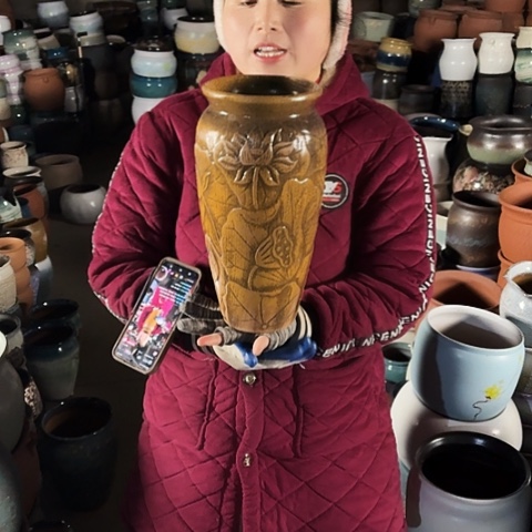 口15高31盆子盆子 