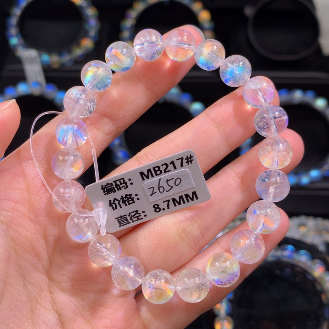 月光石手链未镶嵌马岛MB217#8.7mm