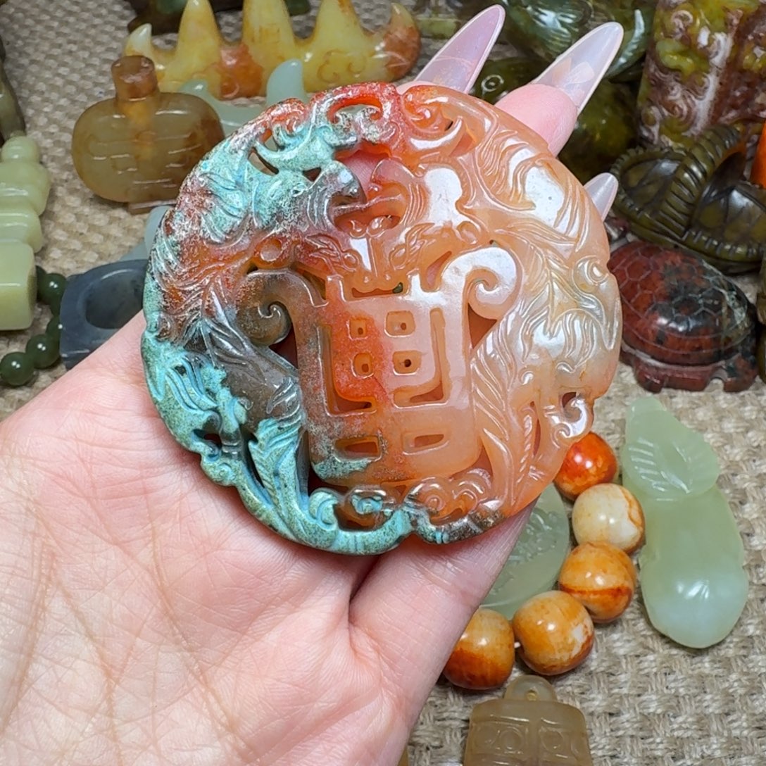 吊坠白玉菩提挂件