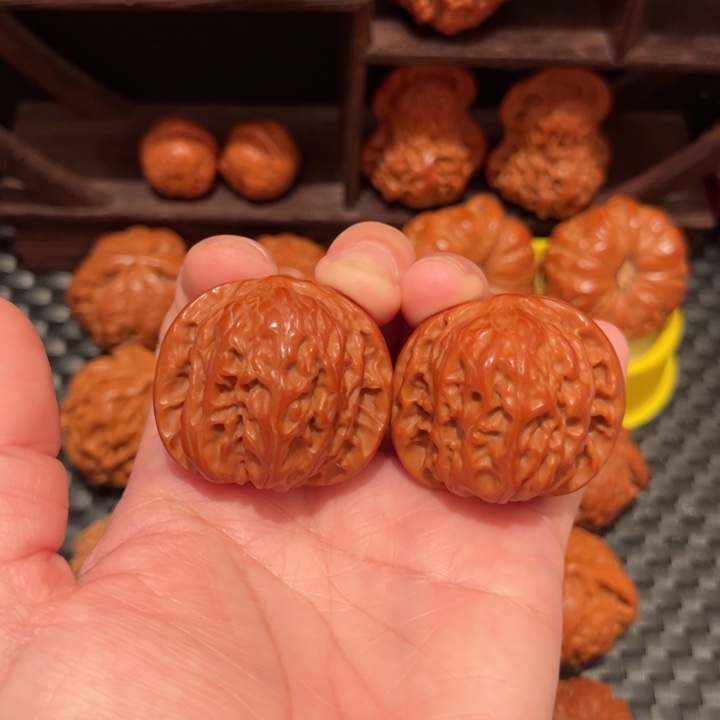 文玩核桃把件山地磨39