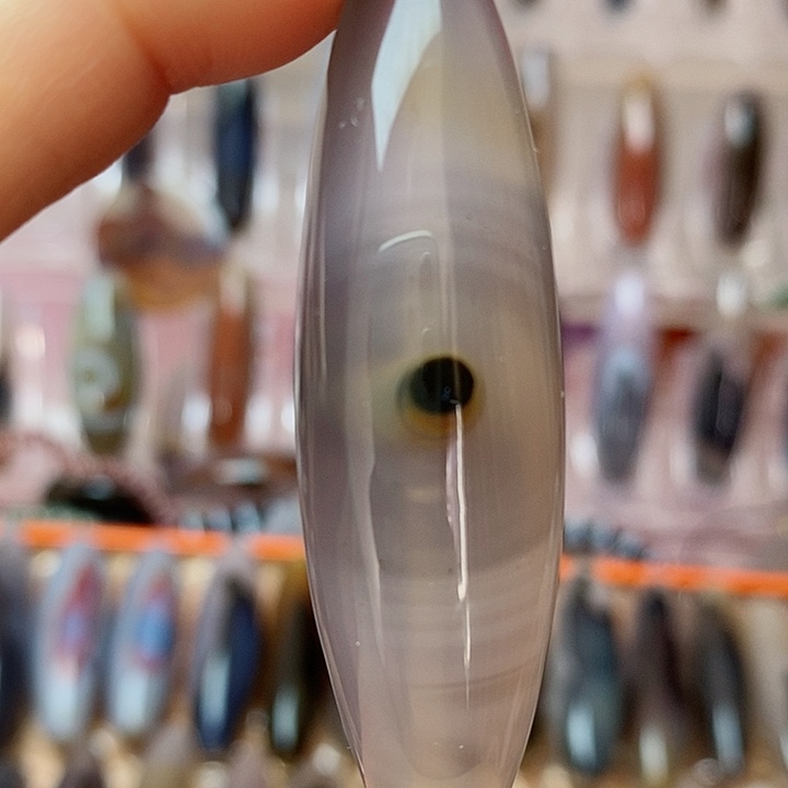 玛瑙/玉髓颈饰合金