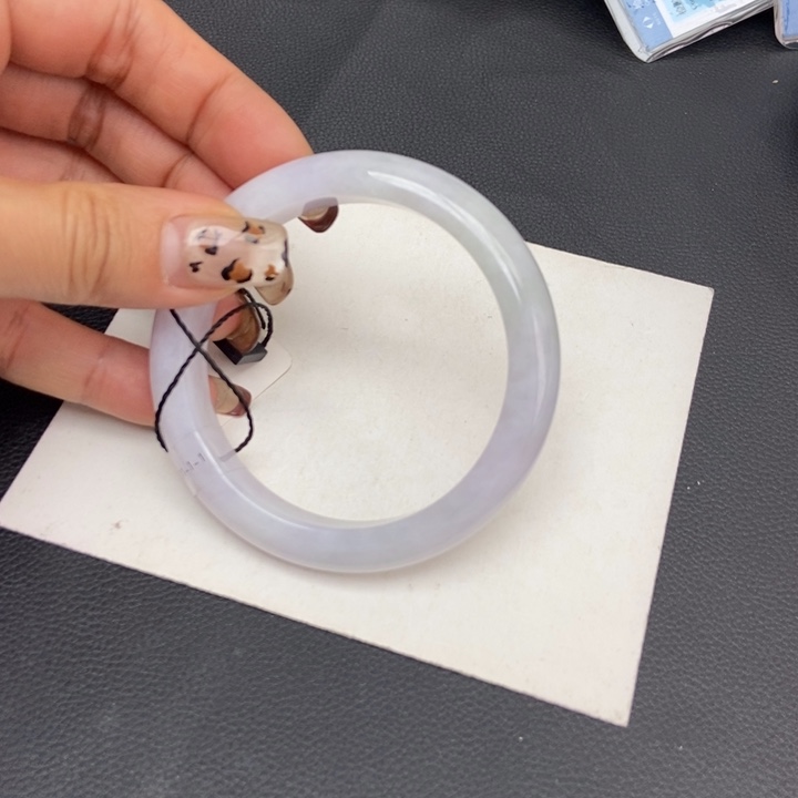 翡翠手镯未镶嵌55-56正圈