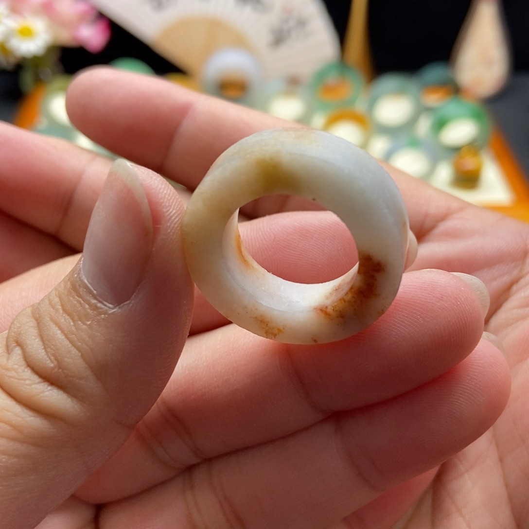 定制翡翠翡翠12-15号有纹未镶嵌