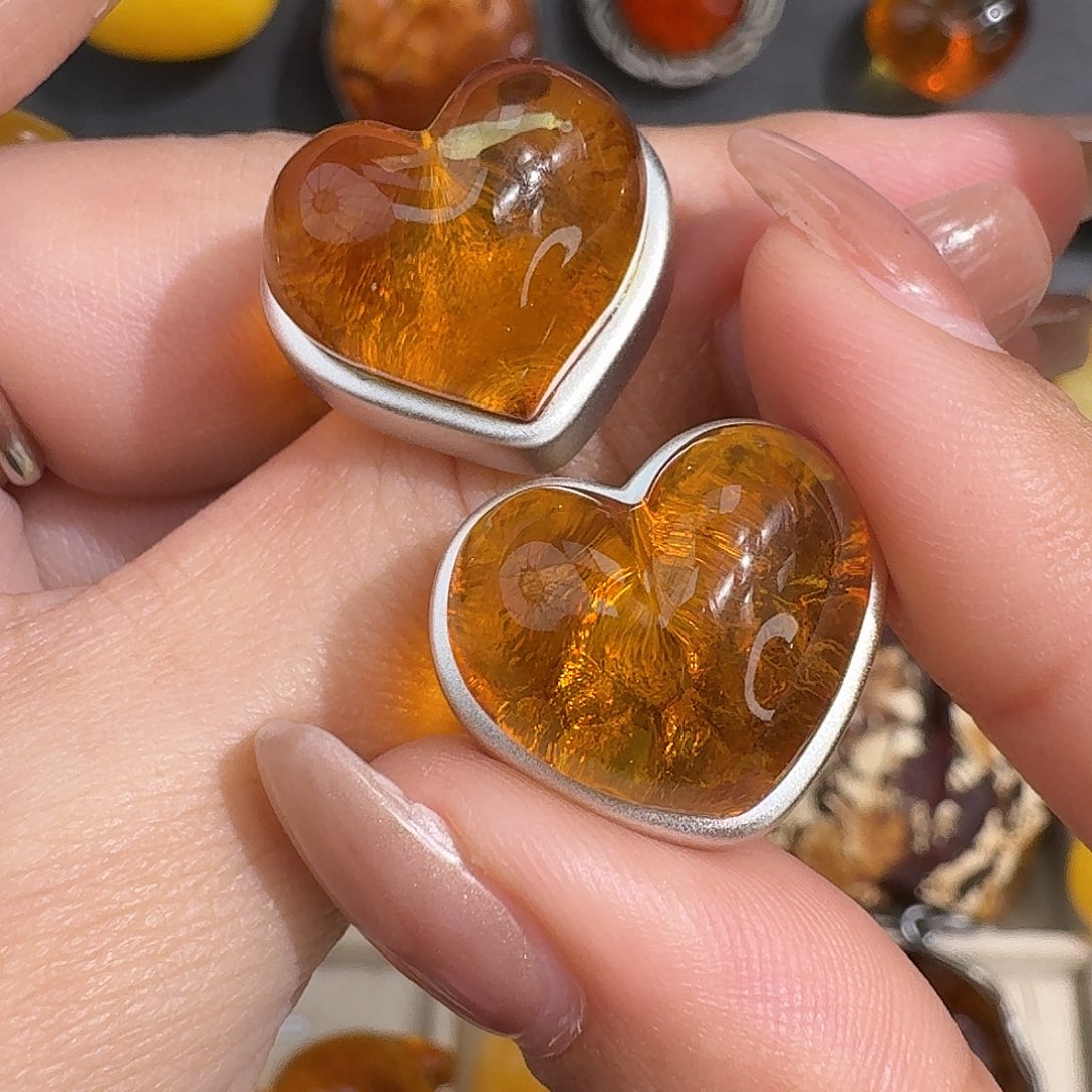 琥珀未镶嵌裸石你