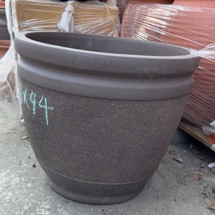 花盆紫砂口51高44宜兴粗陶粗糙正常