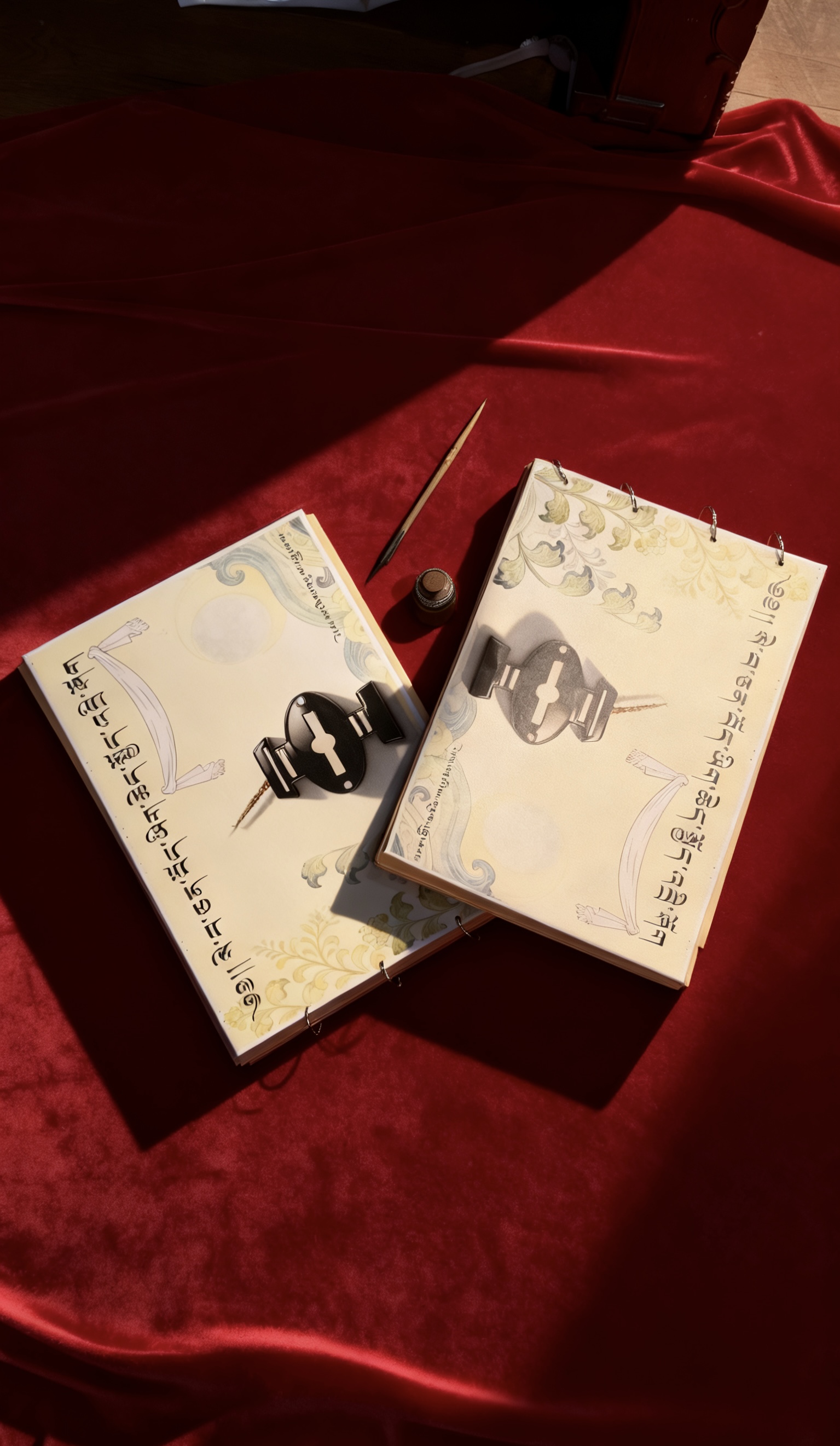 「斯瓦坚文艺·藏韵」藏文书法本 手工装帧文艺创作专用复古手写专用