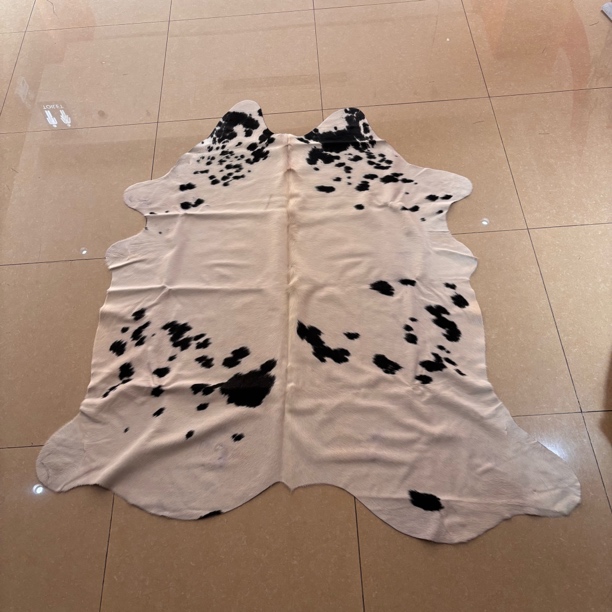 【本尼家】R113 200*180cm专拍牛皮地毯家用轻奢手工编织