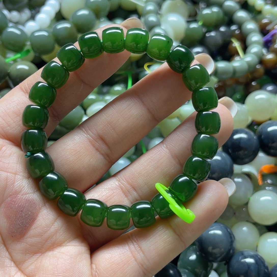 和田玉手链未镶嵌