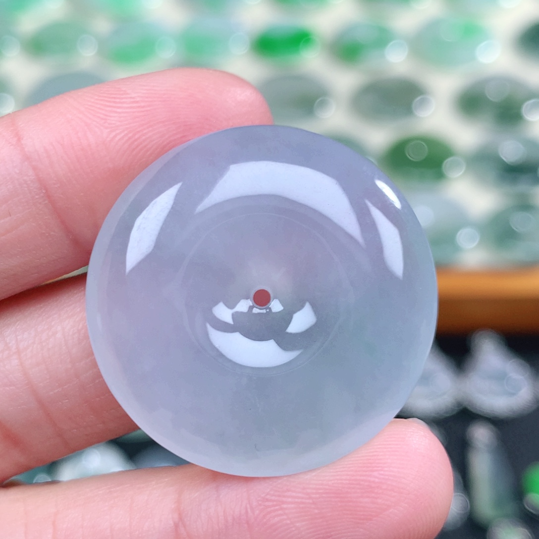 翡翠未镶嵌吊坠(不含链)30.5-7.1