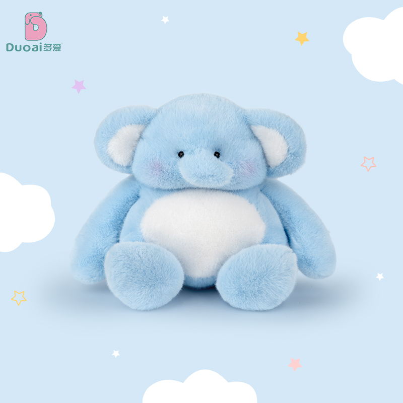 多爱原创萌系大象毛绒玩具可爱治愈系熊猫玩偶男女孩生日礼物公仔