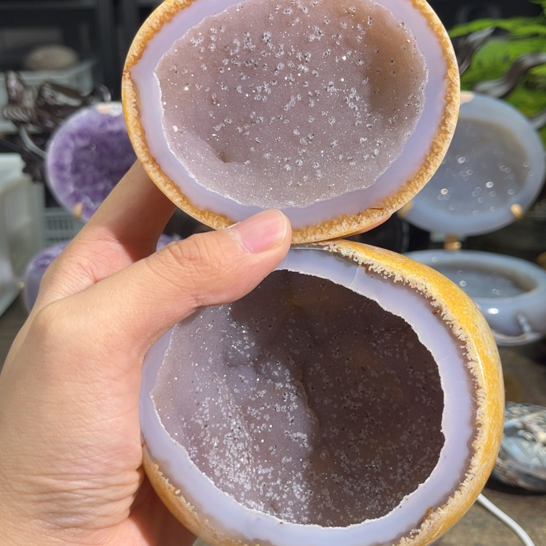 未镶嵌大型摆件（非配饰）紫晶怡**意