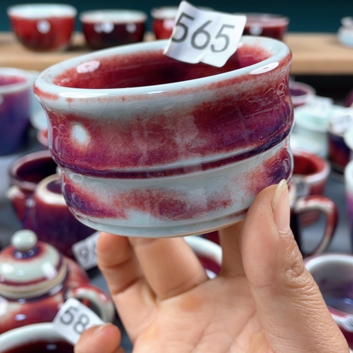 瓷片纯手工制作……微微瑕