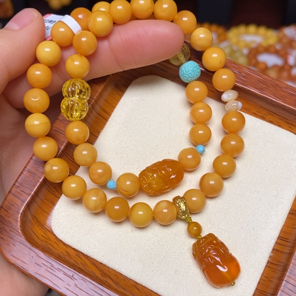 【闪购商品】蜜蜡手链未镶嵌手串