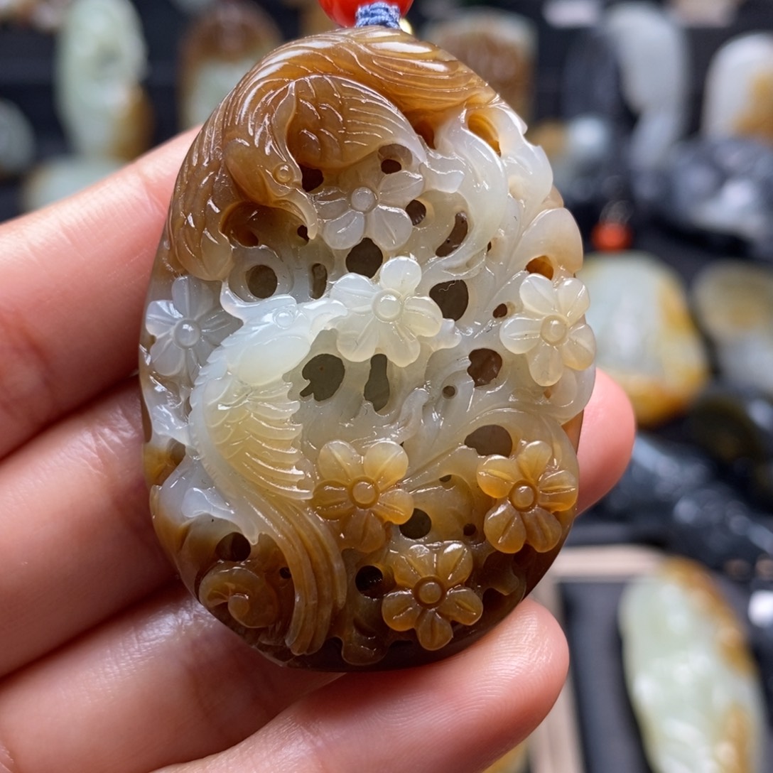 和田玉挂件未镶嵌