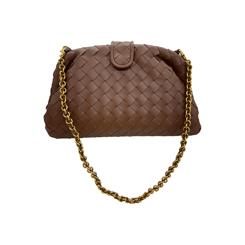 【尚恩CC】J-6387-焦糖色-轻奢百搭手提腋下新款斜跨女包