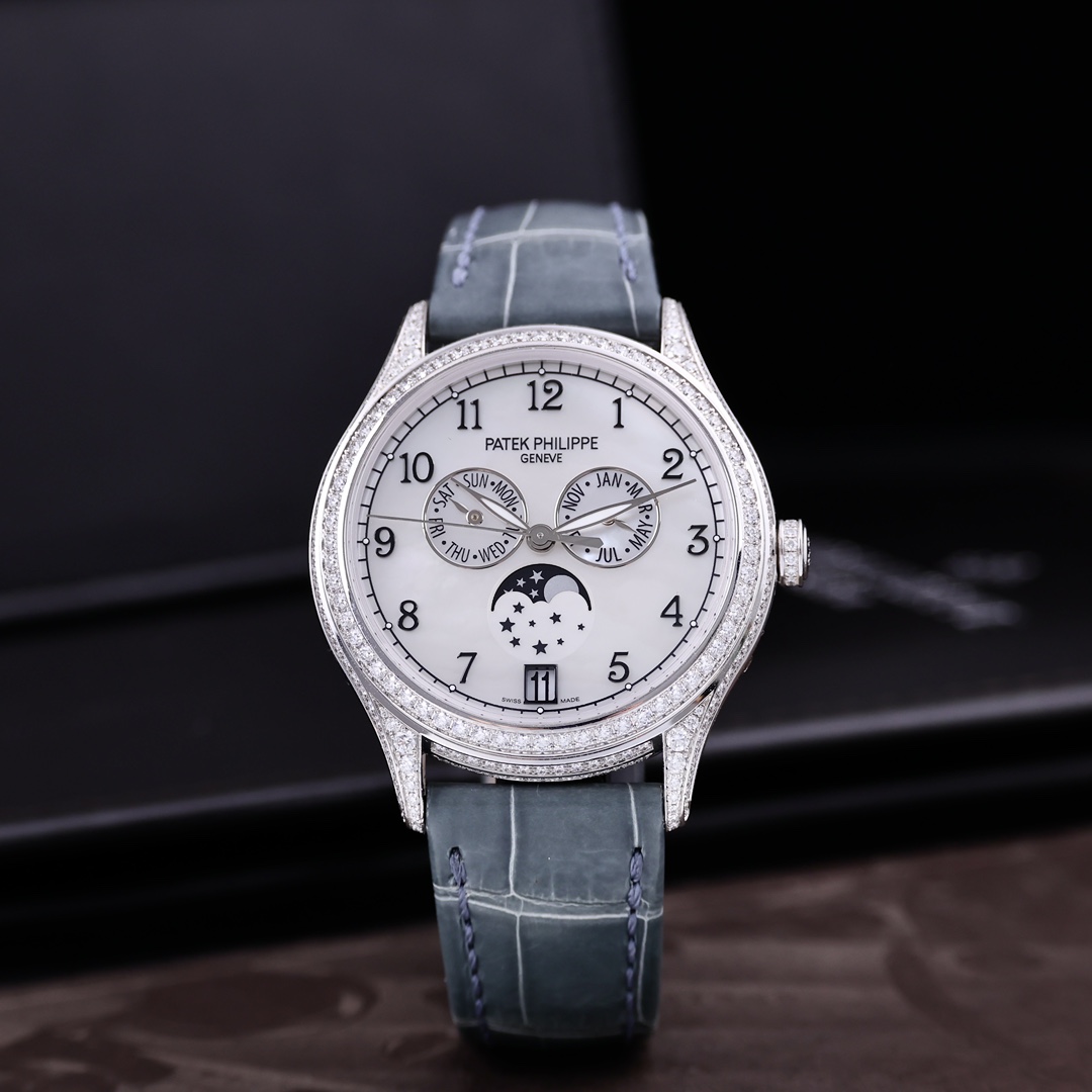 95新 Patek Philippe/百达翡丽  4948G-010原镶嵌347颗钻石