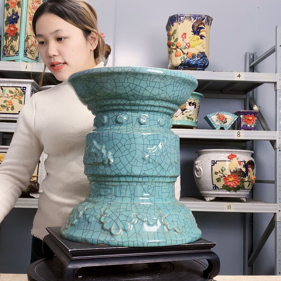 坤****凤实物拍摄湾盆石湾盆