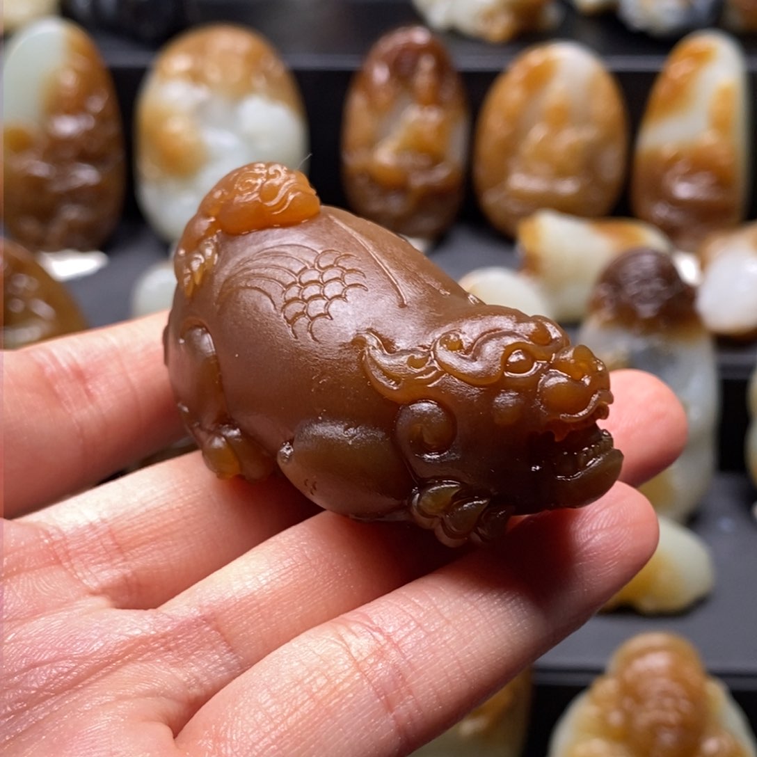 和田玉吊坠(不含链)未镶嵌