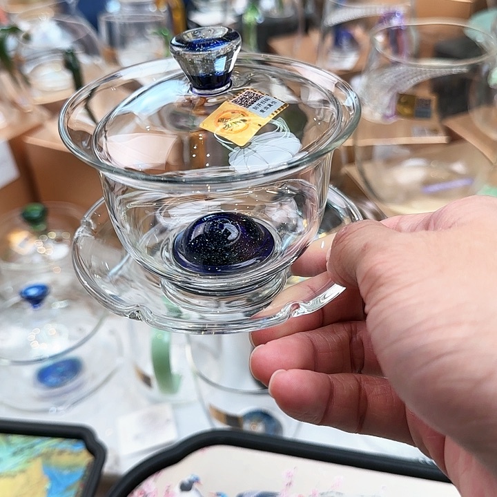 禾器斑斓盖碗，，，，，