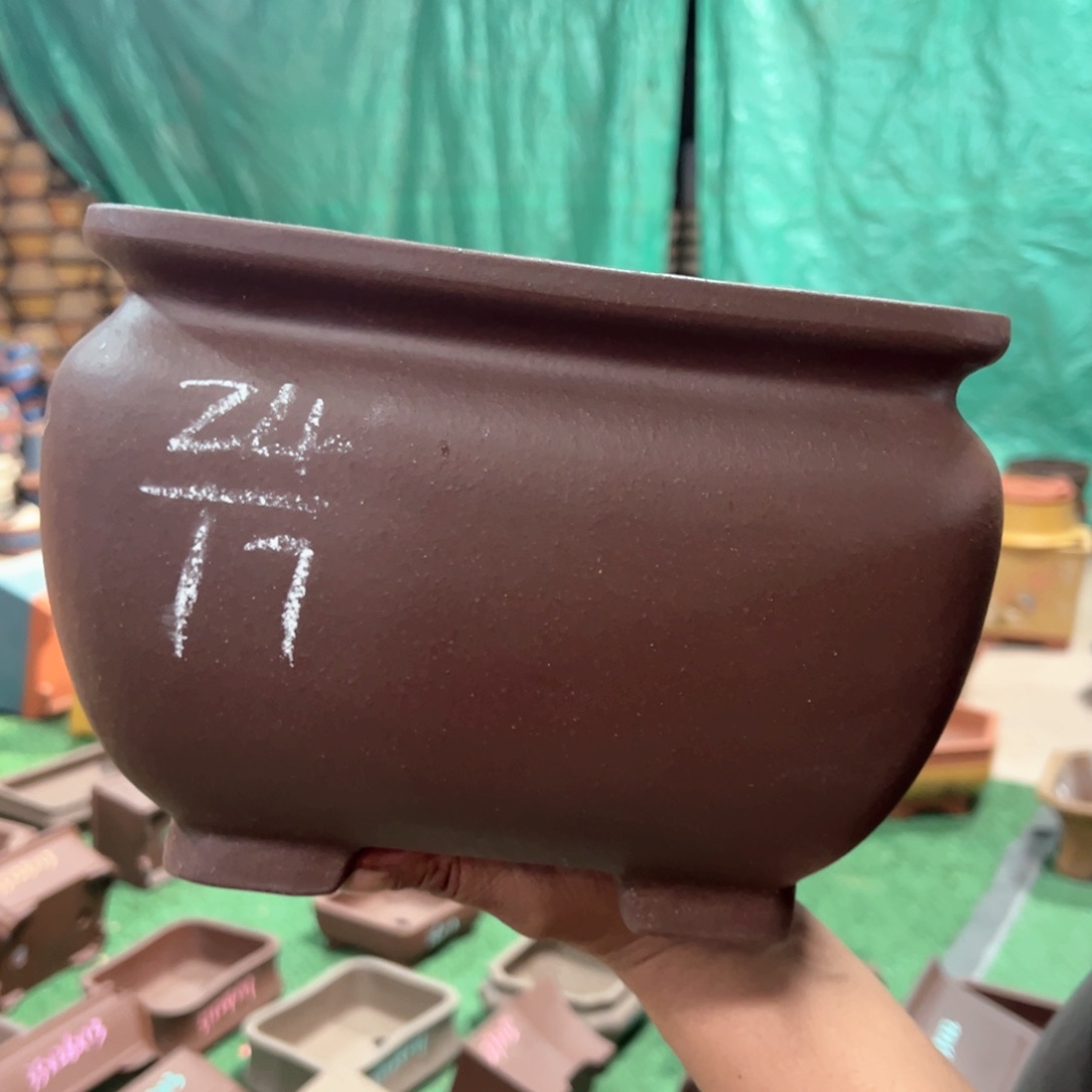 紫砂花盆紫砂花盆