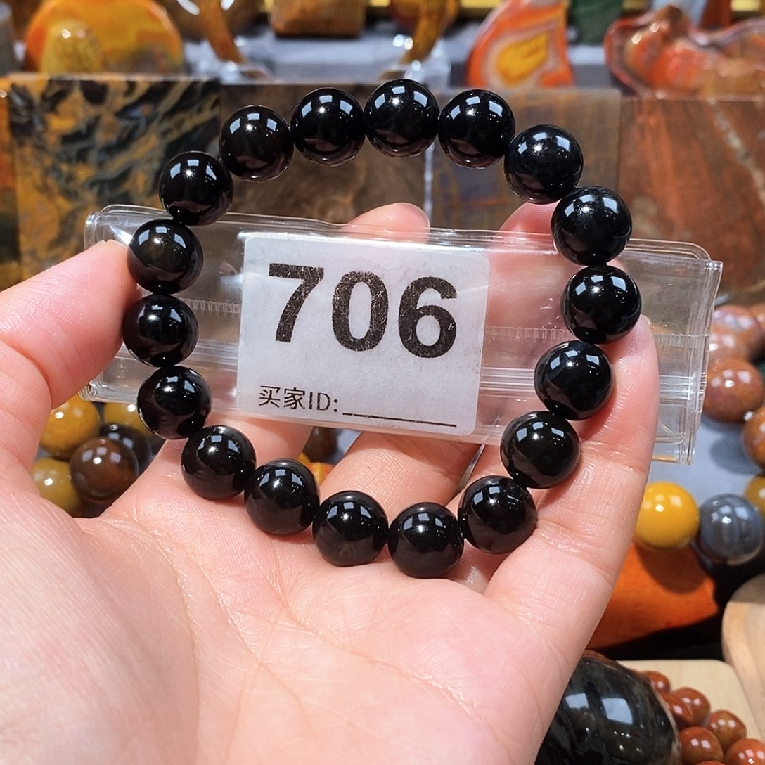 硅化玉天然北票硅化玉手串未镶嵌天然北票硅化玉手串