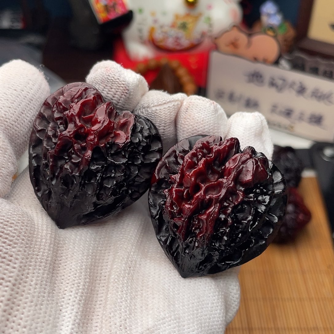 吊坠文玩核桃爱心果