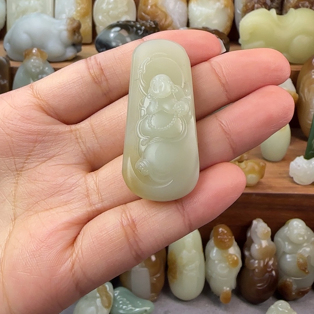 花***隐定制和田玉未镶嵌和田玉