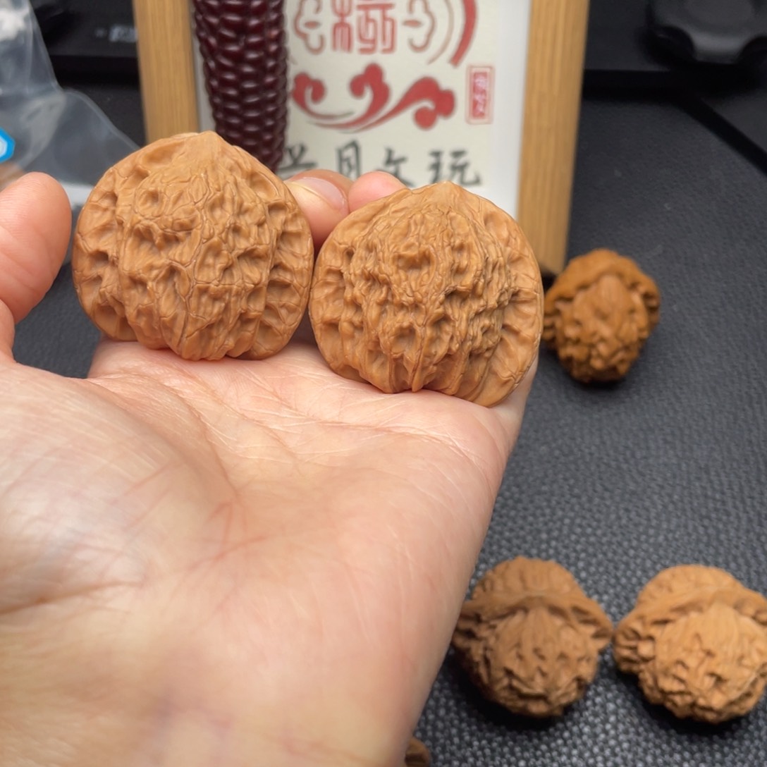 文玩核桃吊坠公子帽全品39尺