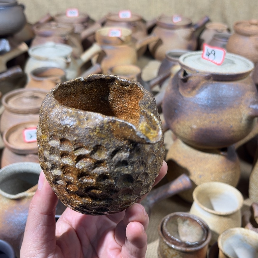 完***局原矿粗陶220毫升0019