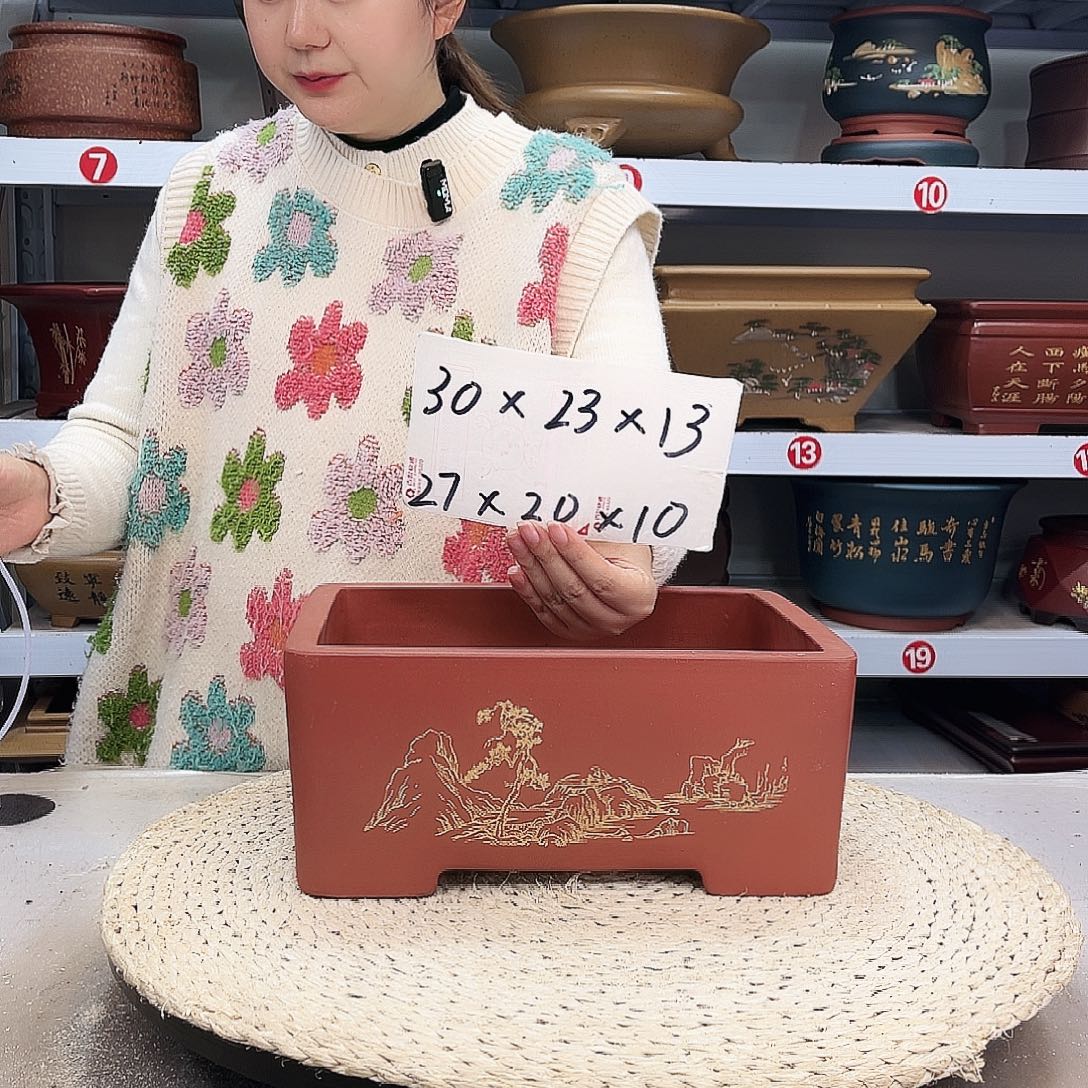 花盆紫砂紫砂花盆