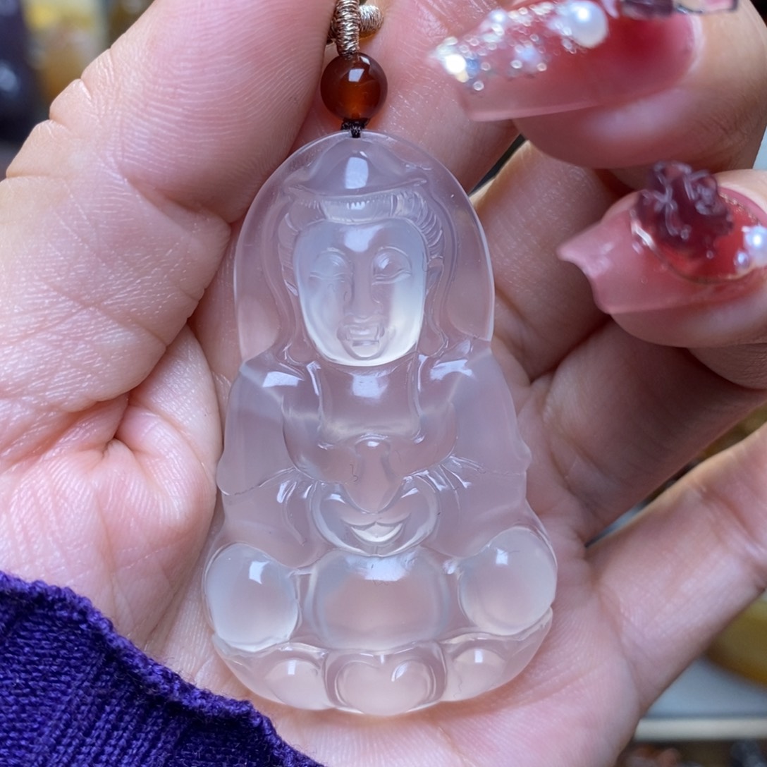 玛瑙/玉髓挂件未镶嵌