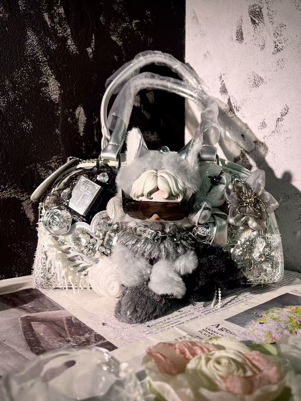 【SP日本限定原创】高定手作diy百搭背包斜挎包ins（下单名创优品