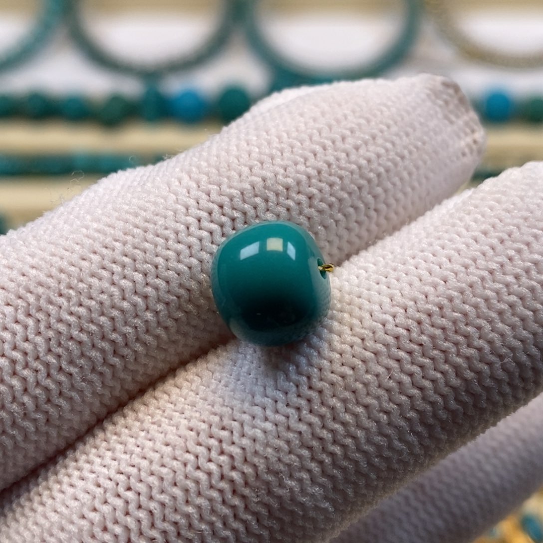 未镶嵌绿松石珠宝奇石豆**肉