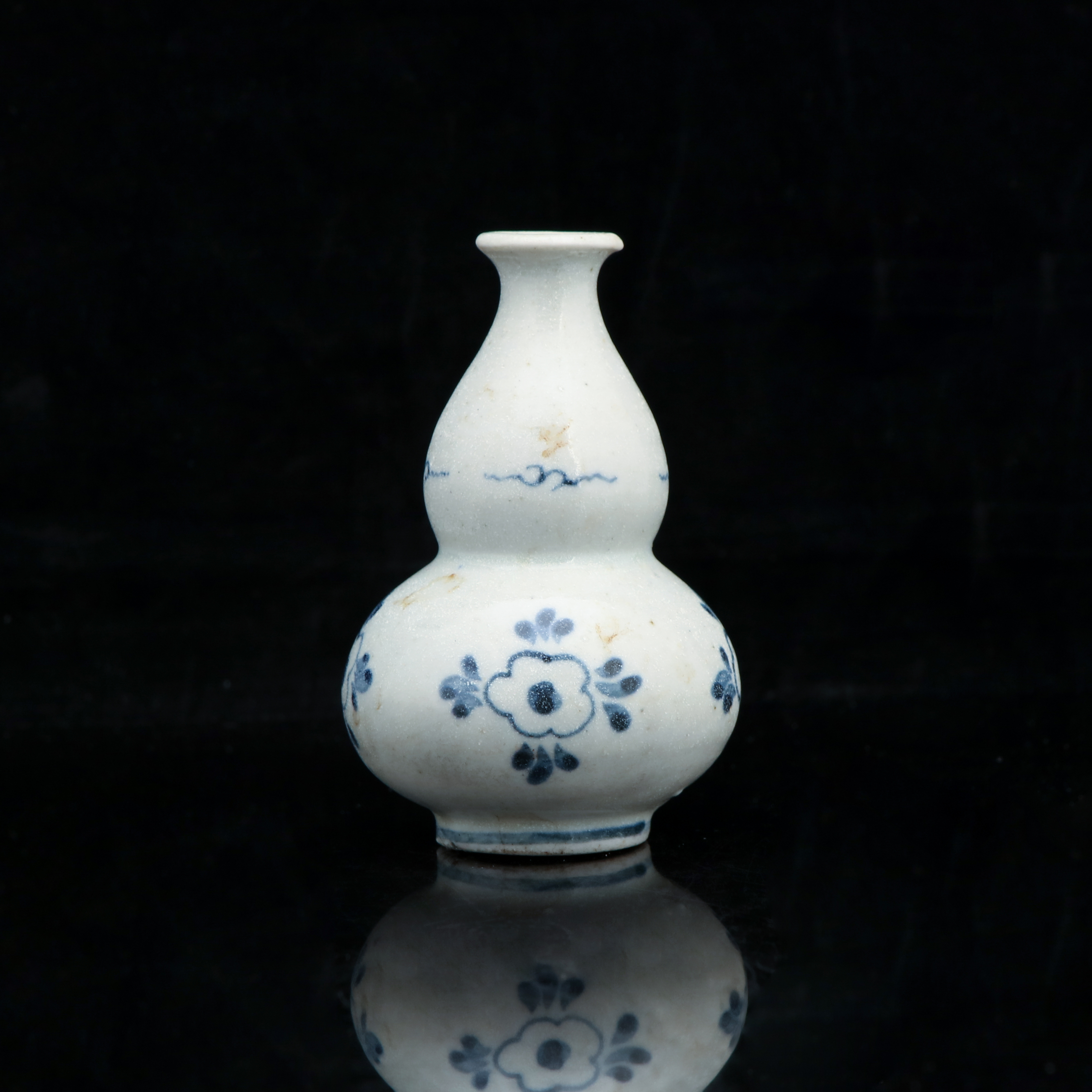 3.青花葫芦瓶（蓝队）【古董拍卖】